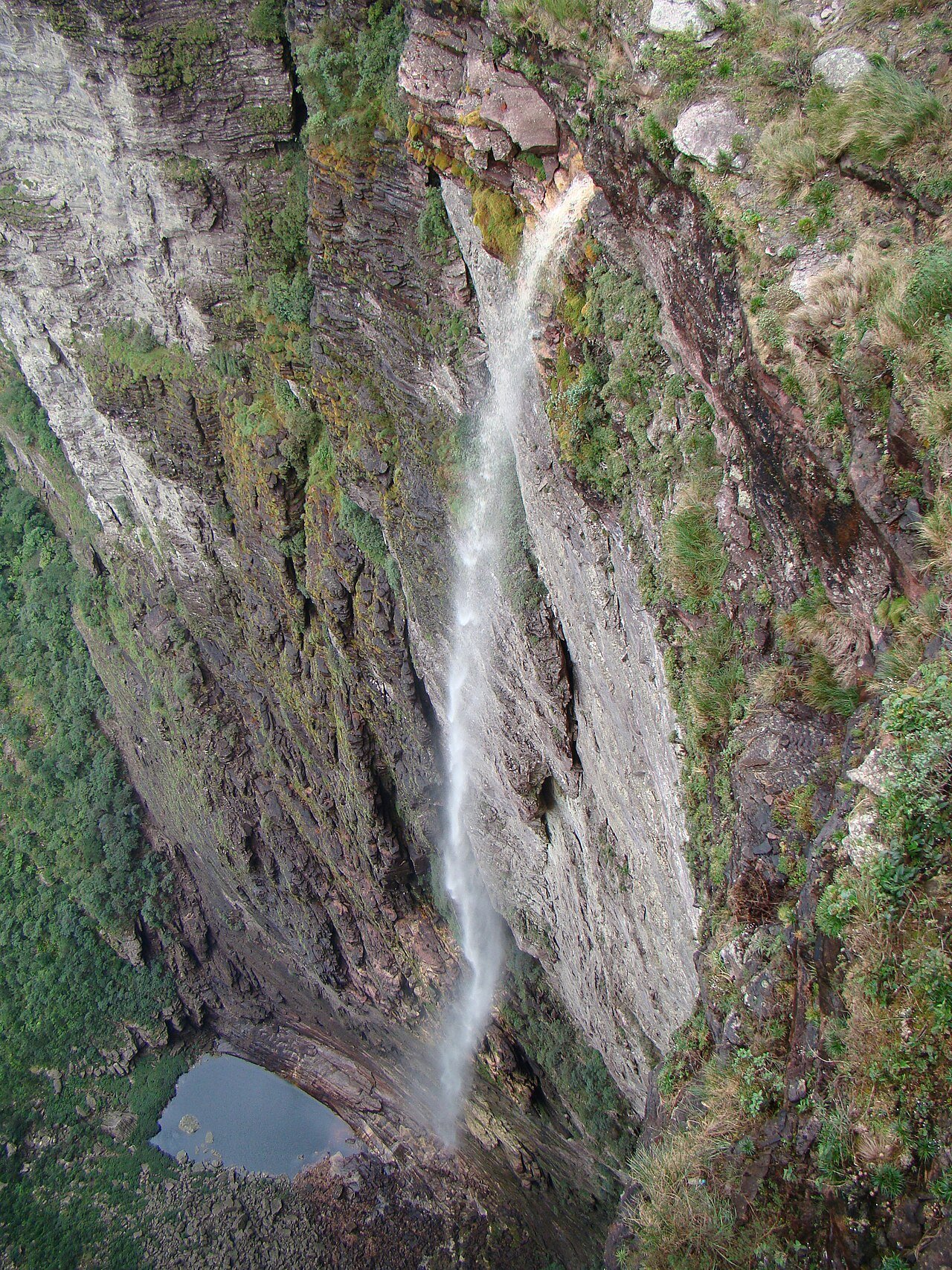 Cachoeira da Fumaça, na Chapada Diamantina