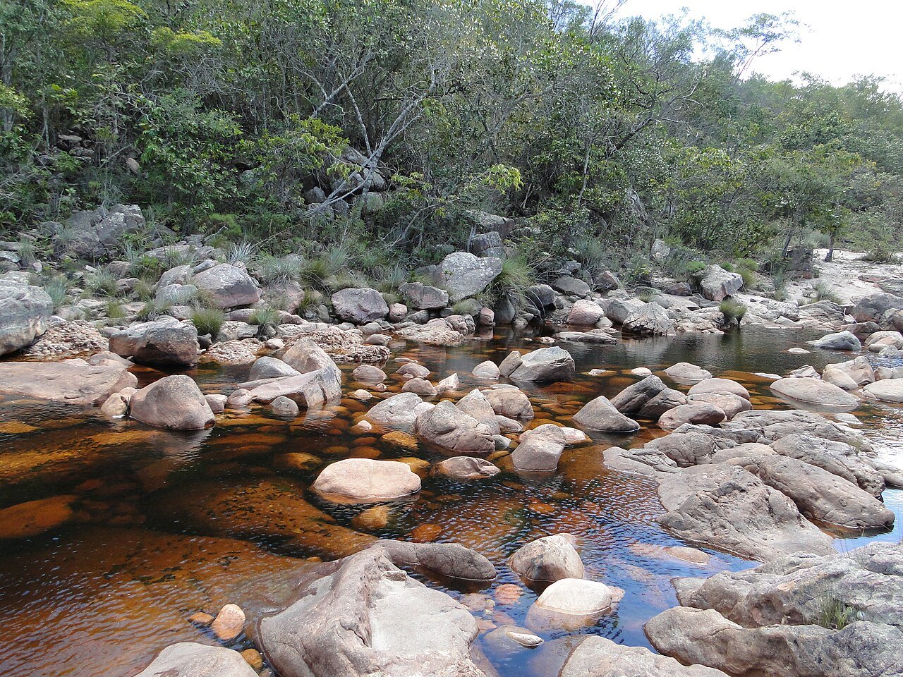 Cachoeira do Rio Preto no Vale do Capão